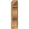 Ekena Millwork Funston Rough Sawn Arts and Crafts Outlooker, Western Red Cedar, 6"W x 16"D x 24"H OUT06X16X24FST03RWR - alternate 2